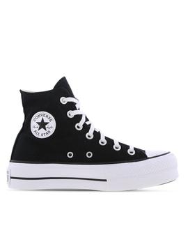 Converse Chuck Taylor All Star Plataforma Lona Negra