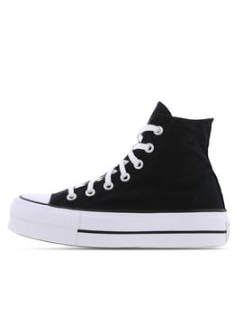 Converse Chuck Taylor All Star Plataforma Lona Negra