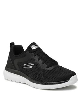Skechers Bountiful-Quick Path Negra Mujer