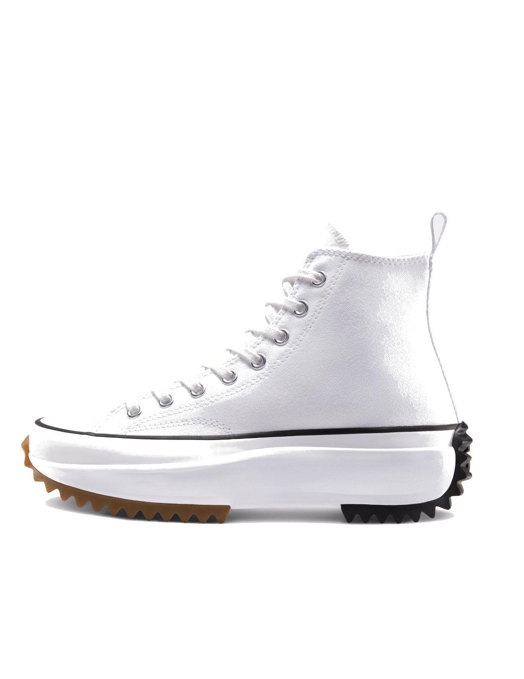 Converse Run Star Hike Hi Blanco Lona