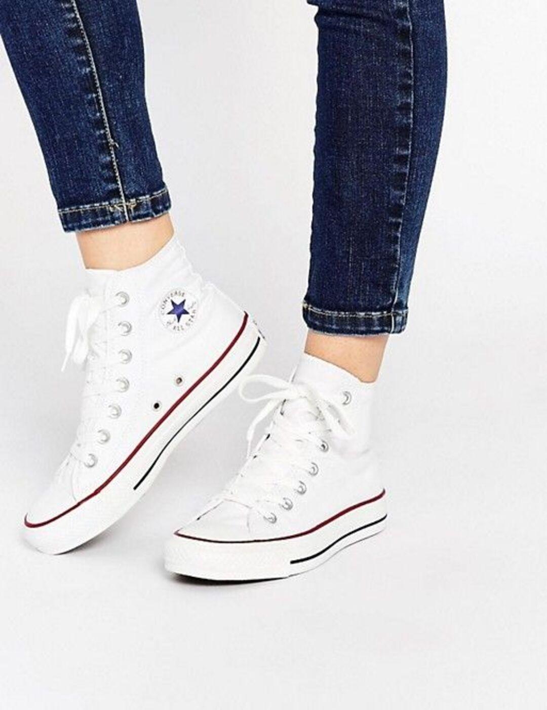 Converse Chuck Taylor Classic High en Lona Blanca