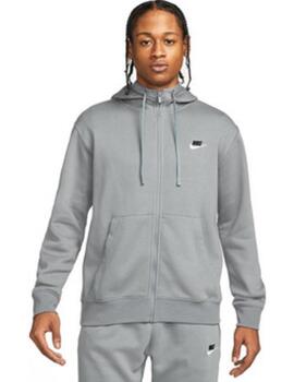 Chaqueta Nike Hombre Nsw Club Dt Hodie Fz en Gris