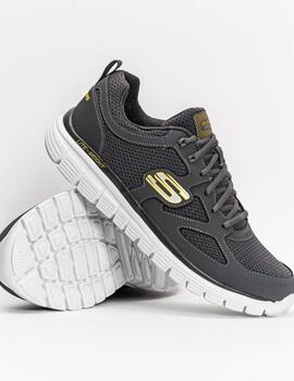 Zapatilla Skechers Burns-Agoura en Gris para Hombre