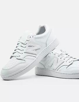 New Balance BB480 en Piel Blanco para Hombre y Mujer