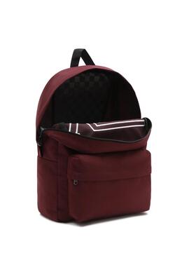 Mochila Vans Mn Old Skool Dr en color Granate Unisex