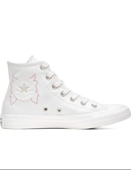 Zapatilla Converse Cts Hi en blanco para Mujer