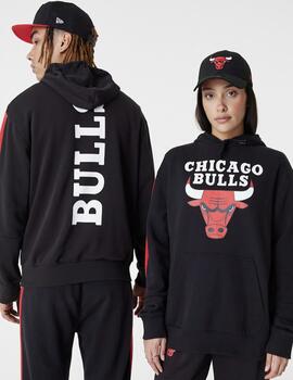 Sudadera New Era Nba Colour Block Os Chibul Negro