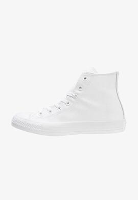 Zapatilla Converse alta  Piel  Blanco para Hombre