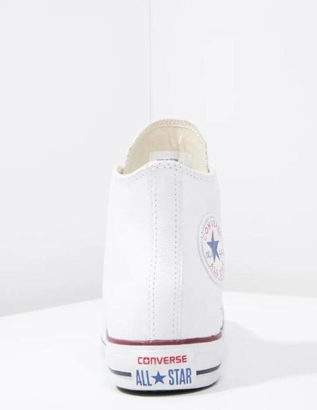 Converse blancos de top piel para hombre