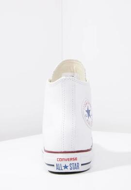 Zapatilla Converse Ct Hi Piel en blanco para Hombre