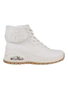 Botas Skechers Uno Rugged-Fall Air en Blanco para Mujer