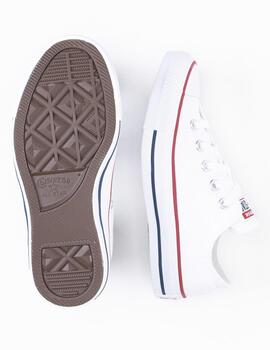 Converse Chuck Taylor All Star Classic Ox Optica Blanco Lona