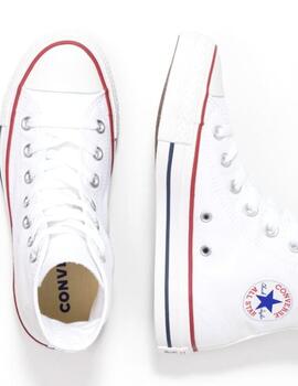 Converse Chuck Taylor Classic High en Lona Blanca