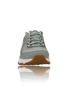 Zapatillas Skechers Escape Plan Endless Pursuit Gris Mujer
