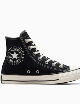 Botin Converse Cts Hi Lona en color Negro para Hombre