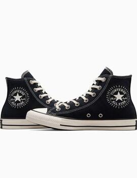 Botin Converse Cts Hi Lona en color Negro para Hombre
