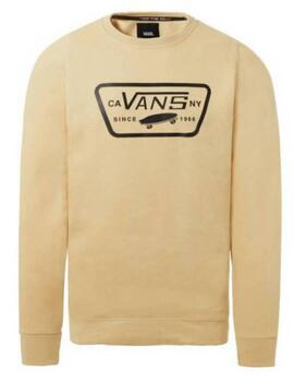 Sudadera Vans Mn Full Patch Crew II en Amarillo