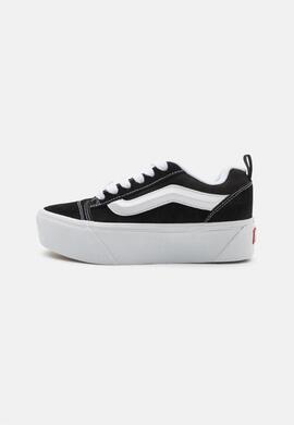 Zapatilla Vans Knu Stack Negro Plataforma para Mujer