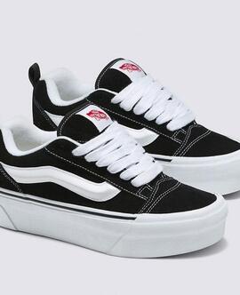 Zapatilla Vans Knu Stack Negro Plataforma para Mujer