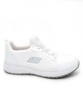 Zapatilla Skechers Squad Sr 5 Blanca para Mujer