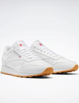 Zapatilla Reebok Classic Leather en Blanco Unisex