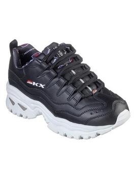 Zapatilla Skechers Energy-Retro Vision en Negro para Mujer