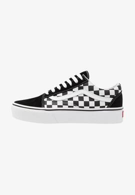 Zapatilla Vans Sk8-Low en Negro Blanco