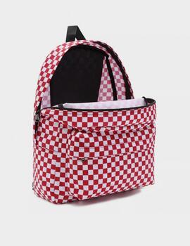Mochila Vans Old Skool Chek Backpack Chili pepper