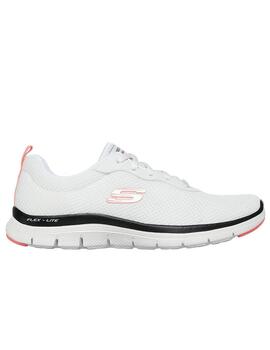 Zapatilla Skechers Flex Appeal 4.0-Brillant en Blanco Mujer