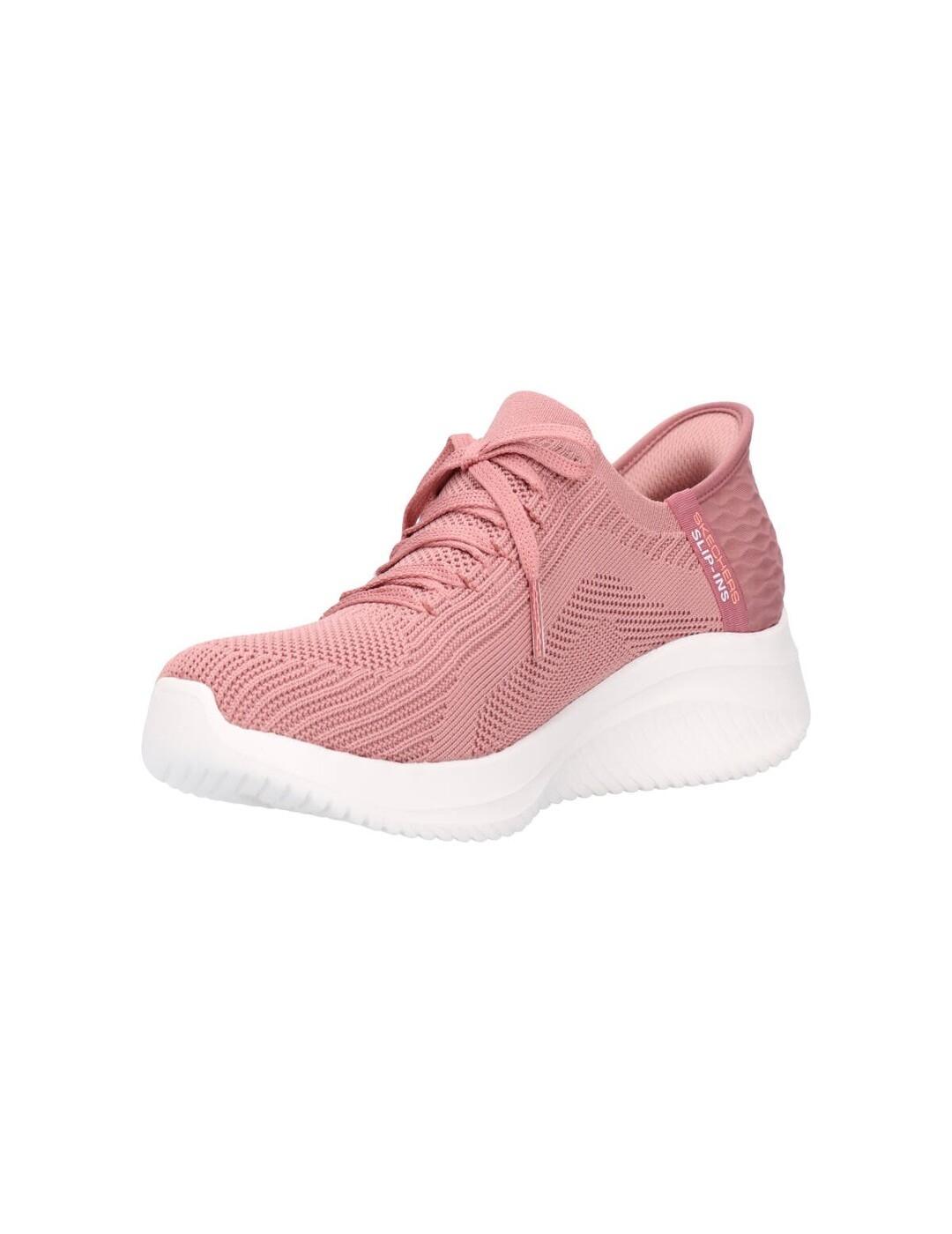 Zapatilla Skechers Ultra Flex 3.0-Brillant Path  Rosa Mujer