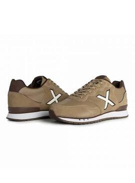 Zapatilla Munich Dash Premium 206 en Camel para Hombre