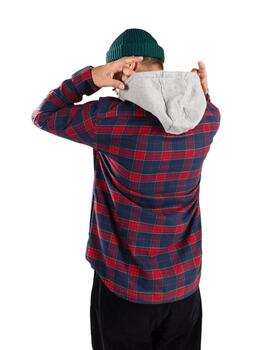 Camisa con Capuvha Vans Mn Parkway II a Cuadros para Hombre