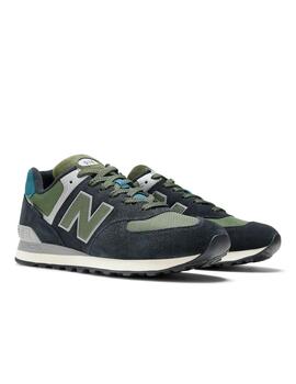Zapatilla New Balance 574KBG en Verde para Hombre