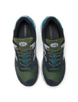 Zapatilla New Balance 574KBG en Verde para Hombre