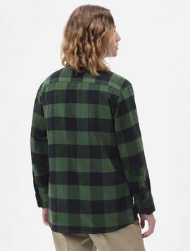 Camisa Dickies New Sacramento Shirt Pine en Verde