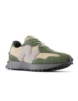 Zapatilla New Balance 327WG en Verde para Hombre