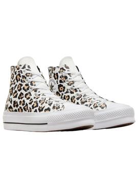 Botín Converse Ctas Lift Hi Print con Plataforma para Mujer