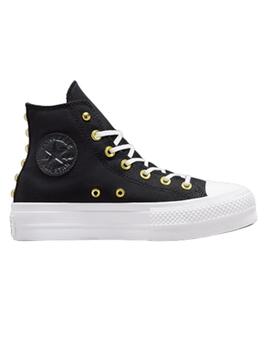 Botín Converse Ctas Lift Hi en Negro para Mujer