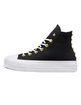 Botín Converse Ctas Lift Hi en Negro para Mujer