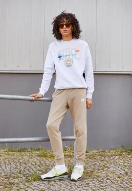Pantalón Nike Sportswear Club Fleece Jogger en Beige Hombre