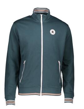 Chaqueta Converse Script Poly Jacket en Verde para Hombre