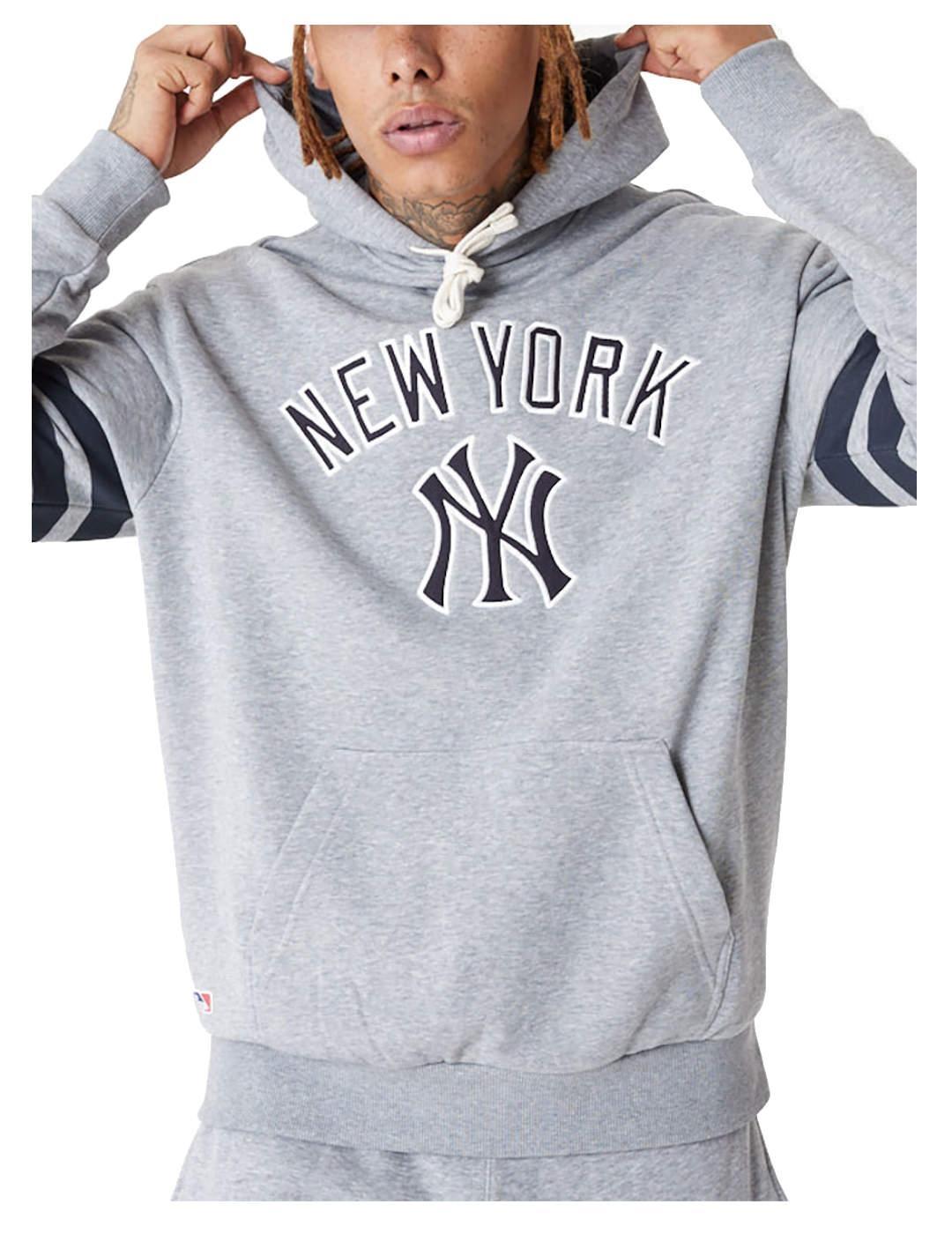 Sudadera New Era Mlb Os Neyyan Gris