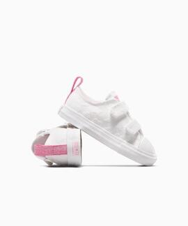 Zapatilla Converse Ctas 2V Ox Blanco para Bebe