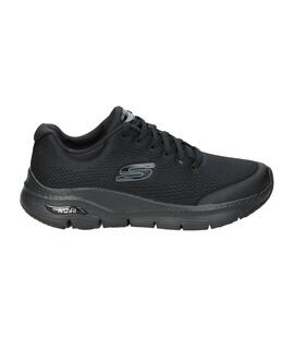 Zapatilla Skechers Arch Fit en Total Negro para Hombre