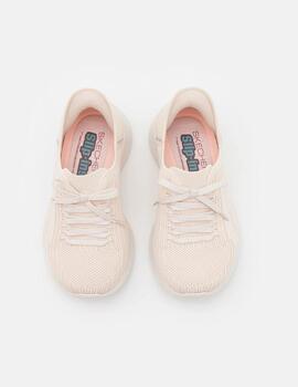 Zapatillas Skechers Ultra Flex 3.0-Brillant Path Crema Mujer