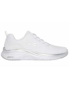 Zapatilla Skechers Vapor Foam-Midnight Glimer Blanco Mujer