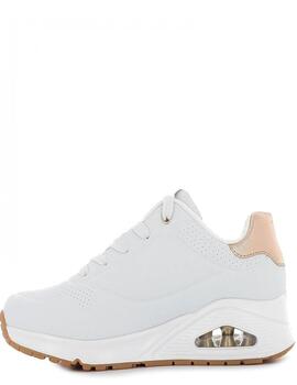 Skechers Uno- Golden Air Zapatillas de Conford Blanco Mujer