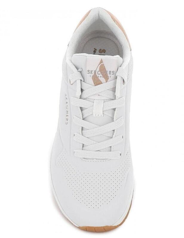 Skechers Uno- Golden Air Zapatillas de Conford Blanco Mujer