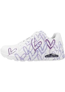 Zapatilla Skechers Uno-Spread The Love para Mujer