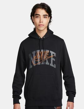 Sudadera Nike M Club Bb Po Hdy Arch en Negro para Hombre